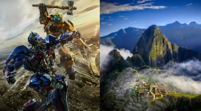 Transformers in Cusco Rise of the Beast
